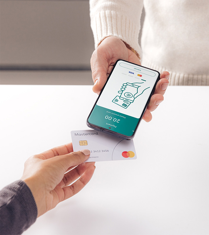 تطبيق SoftPOS للهاتف